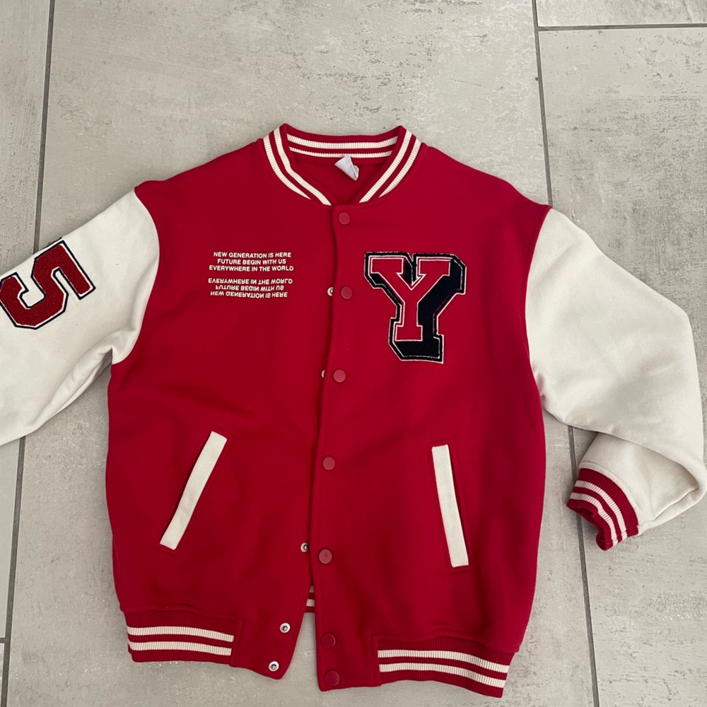 Red jacket